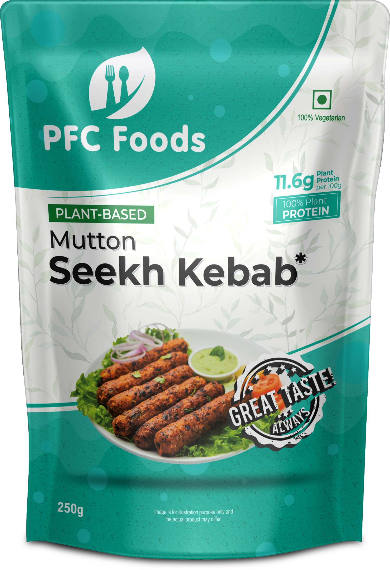 Plant Based Mutton Seekh Kebab