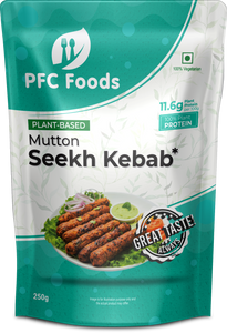 Plant Based Mutton Seekh Kebab