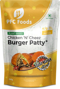 Plant Based Chicken ‘N’ Cheez Patty