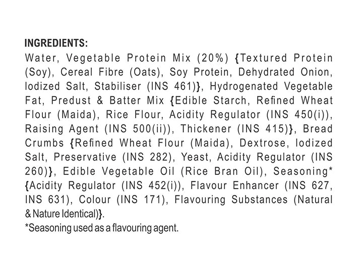 Plant Based Classic Chicken Burger Patty