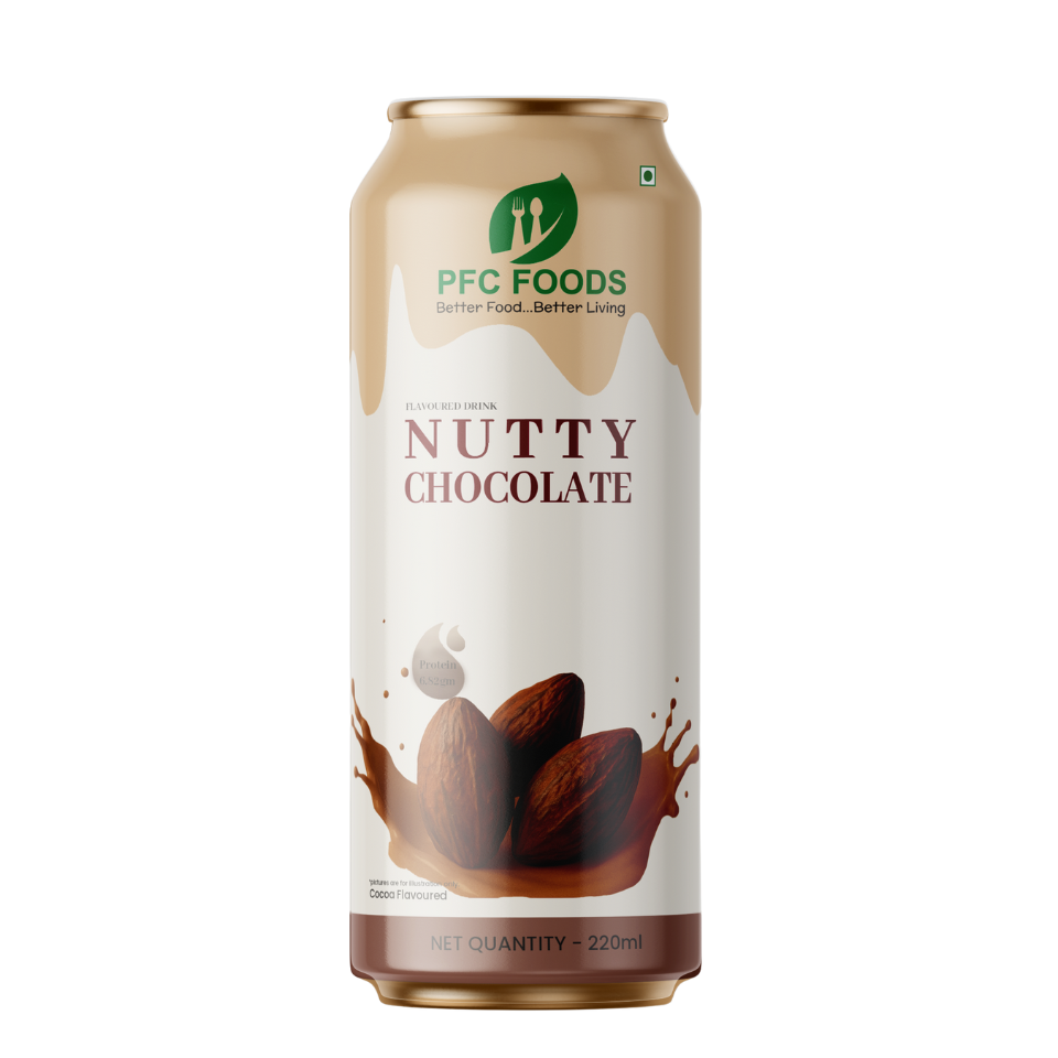 Nutty Chocolate Protein Shake