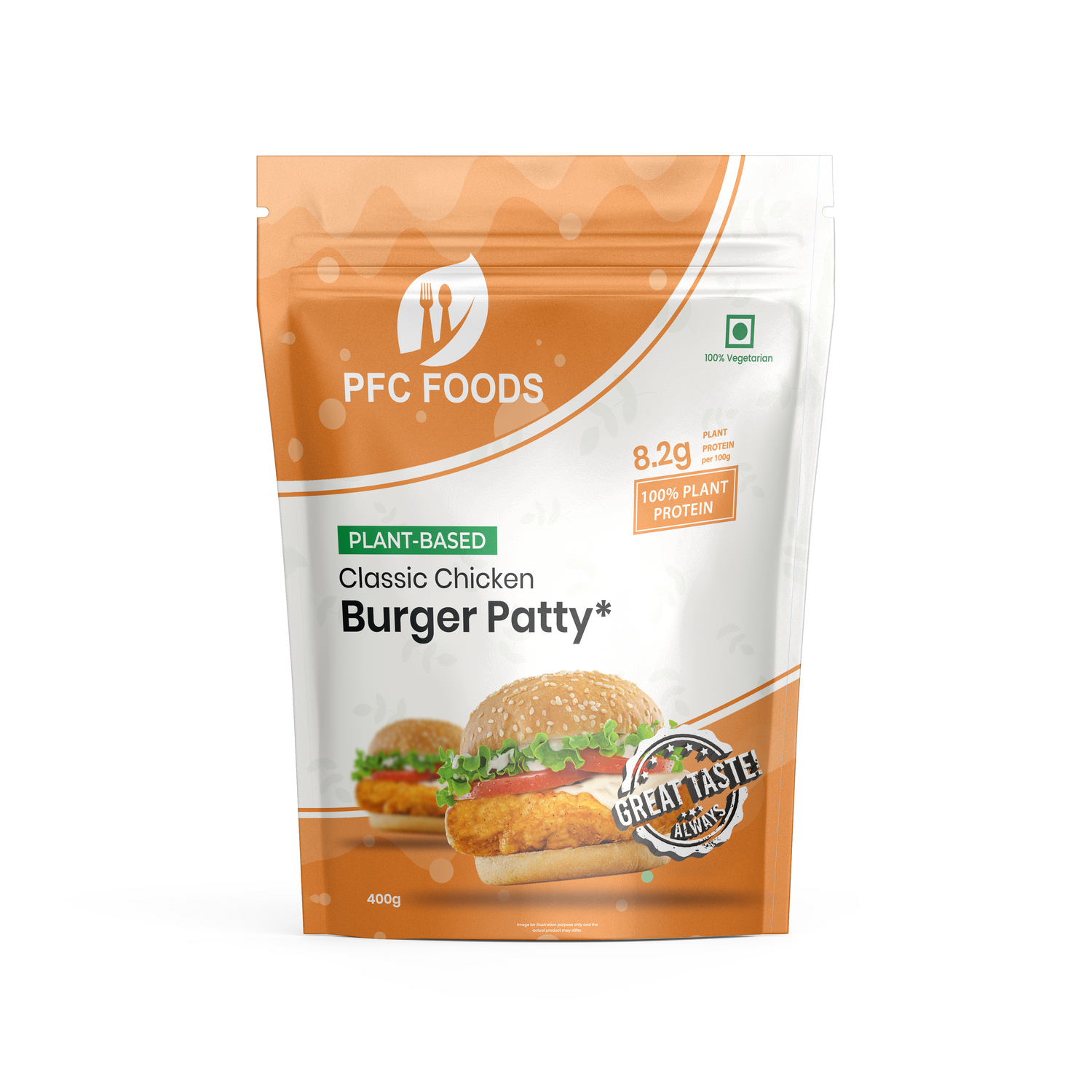 Plant Based Classic Chicken Burger Patty