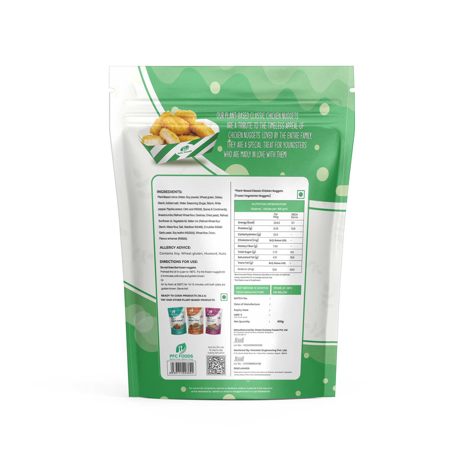 Plant Based Classic Chicken Nuggets