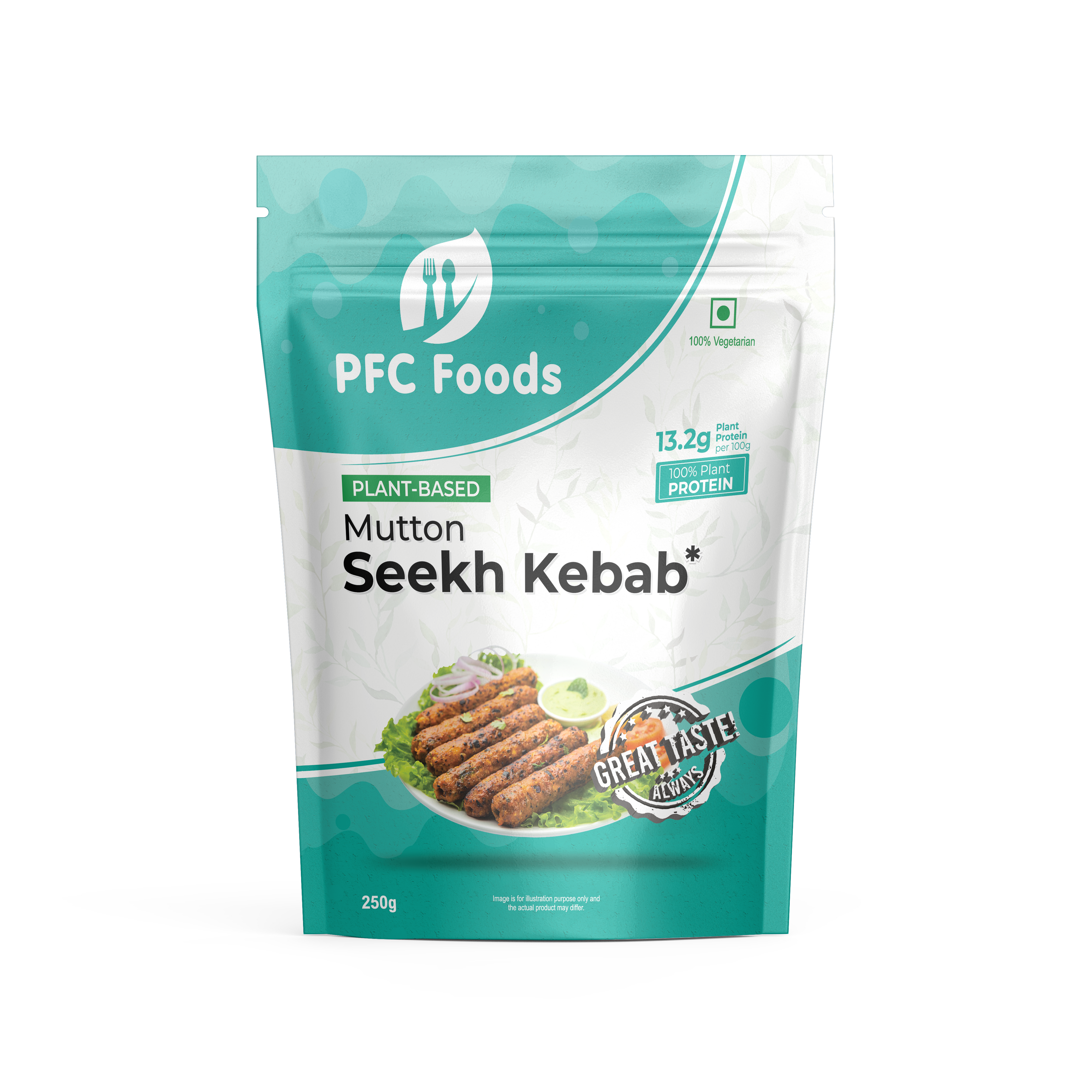 Plant Based Mutton Seekh Kebab